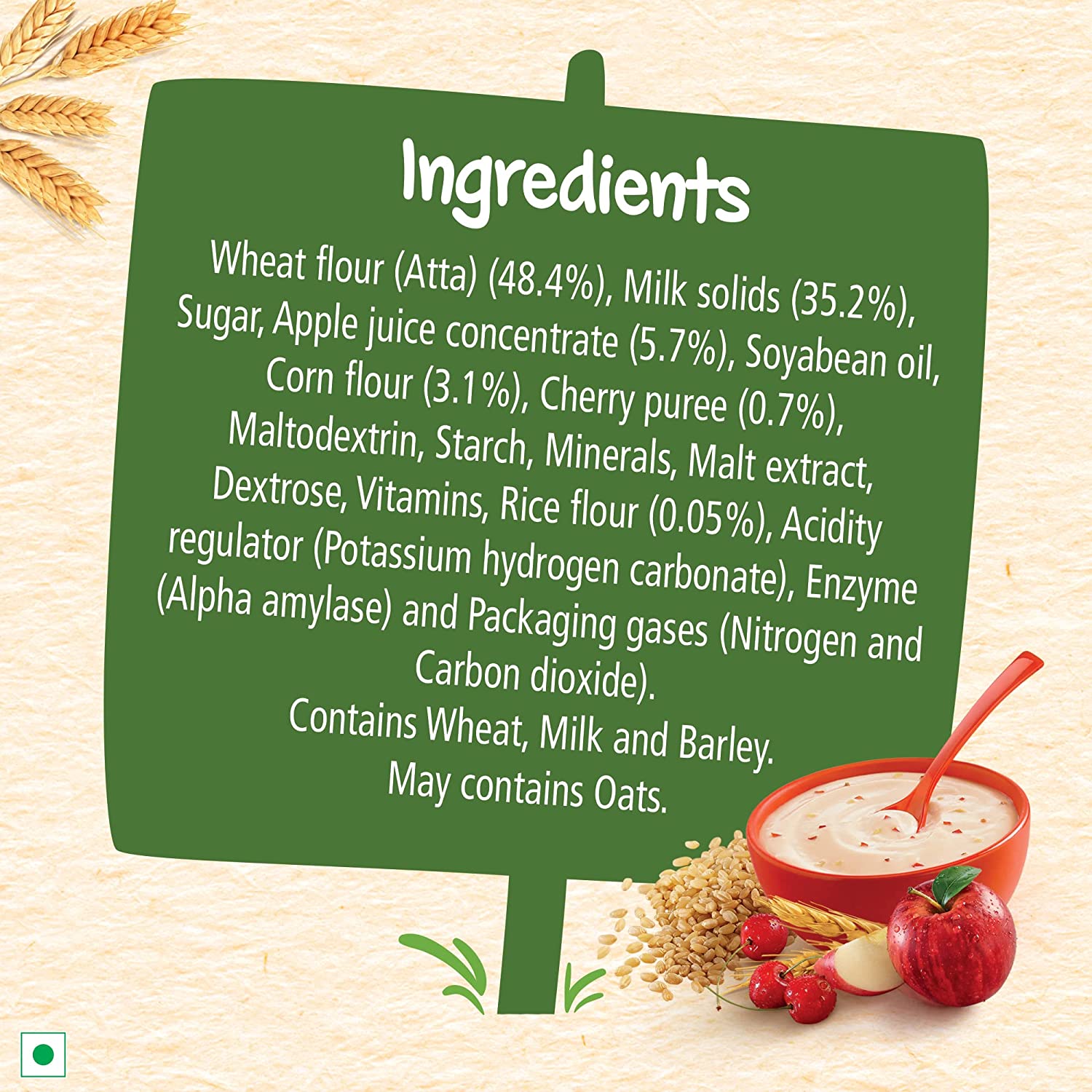 CERELAC WHEAT APPLE CHERRY STAGE 2 (NESTLE)