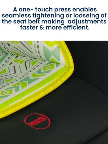 Polka Tots 5-In-1 Baby Car Seat Carry Cot With Canopy Feeding Seat 0 To 15 Months - Green