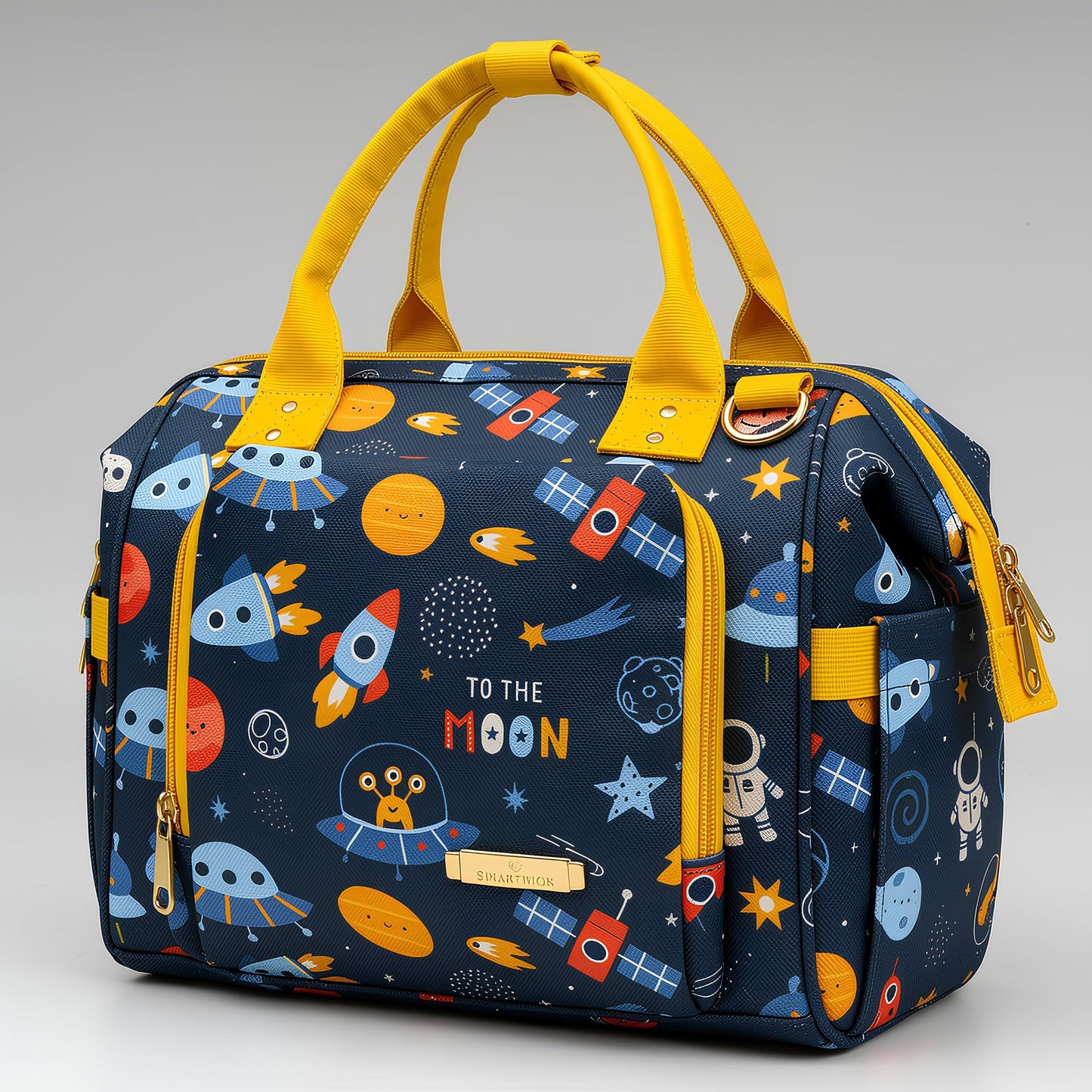 StarAndDaisy Diaper Bag/Diaper Bags for Mom with Light Weight and Potable Design/Multi Compartments, Waterproof Baby Bag with Ultra Soft Fabric.