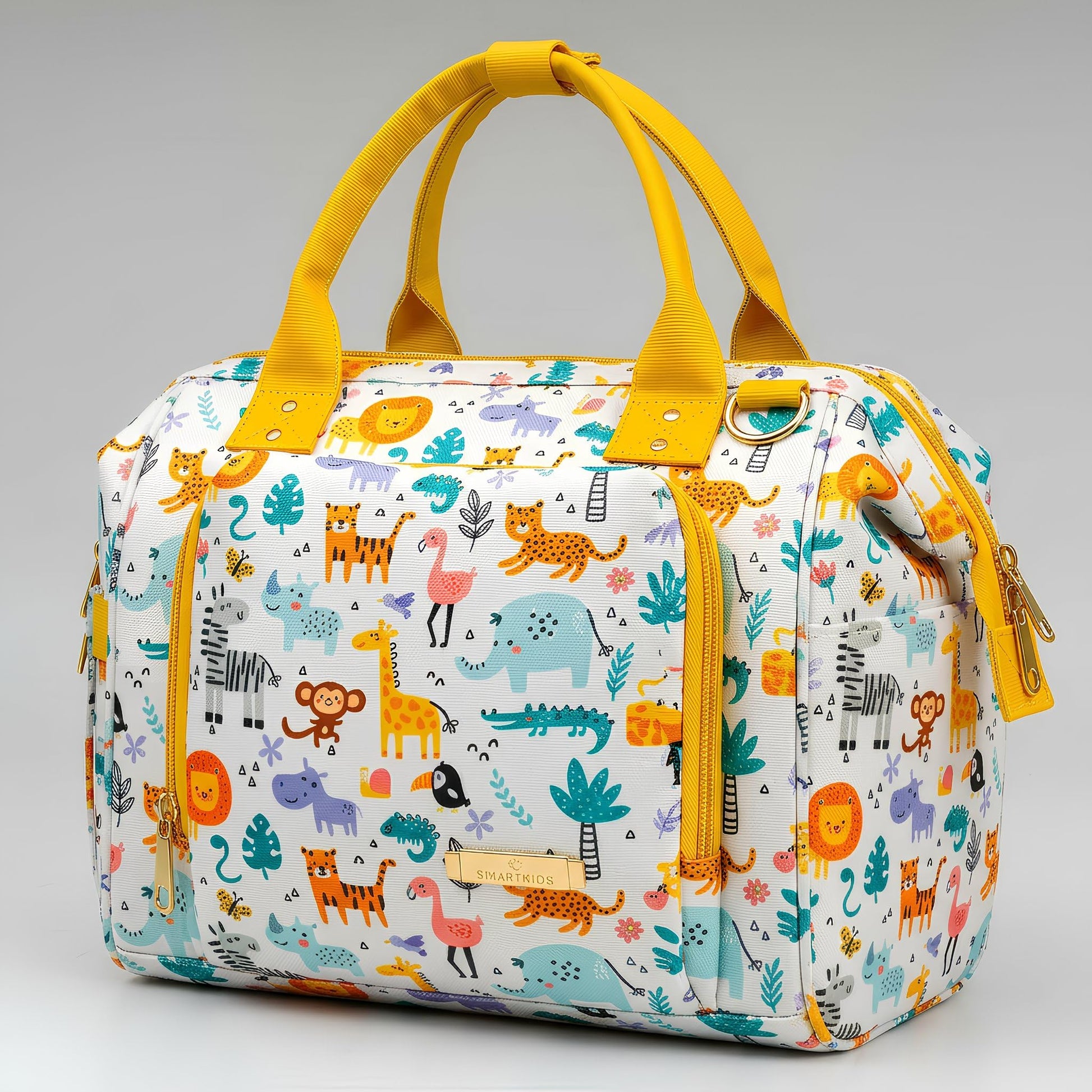 StarAndDaisy Baby Bag for Mother Travel/Diaper Bag for New Born Baby with Light Weight and Potable Design/Diaper Bags for Mom with Multi Compartments, Waterproof Bag with Ultra Soft Fabric.