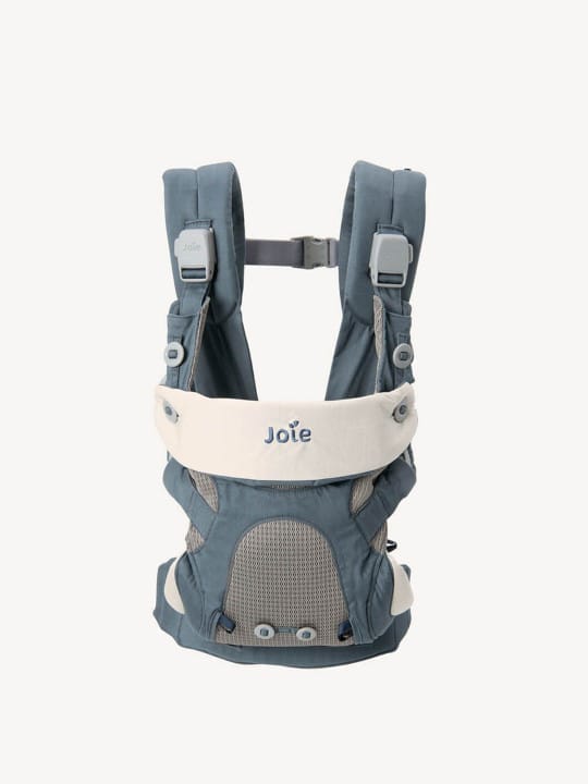 Joie Savvy 4-in-1 Baby Carrier, Comfort & Convenience, Suitable from 3.5 to 15 kg, Soft Mercerized Cotton, Magnetic Buckles, Sun Hood & Windshield, Ergonomic Design
