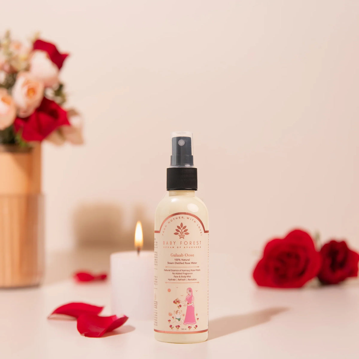 Gulaab Oose Baby Rose Water Mist