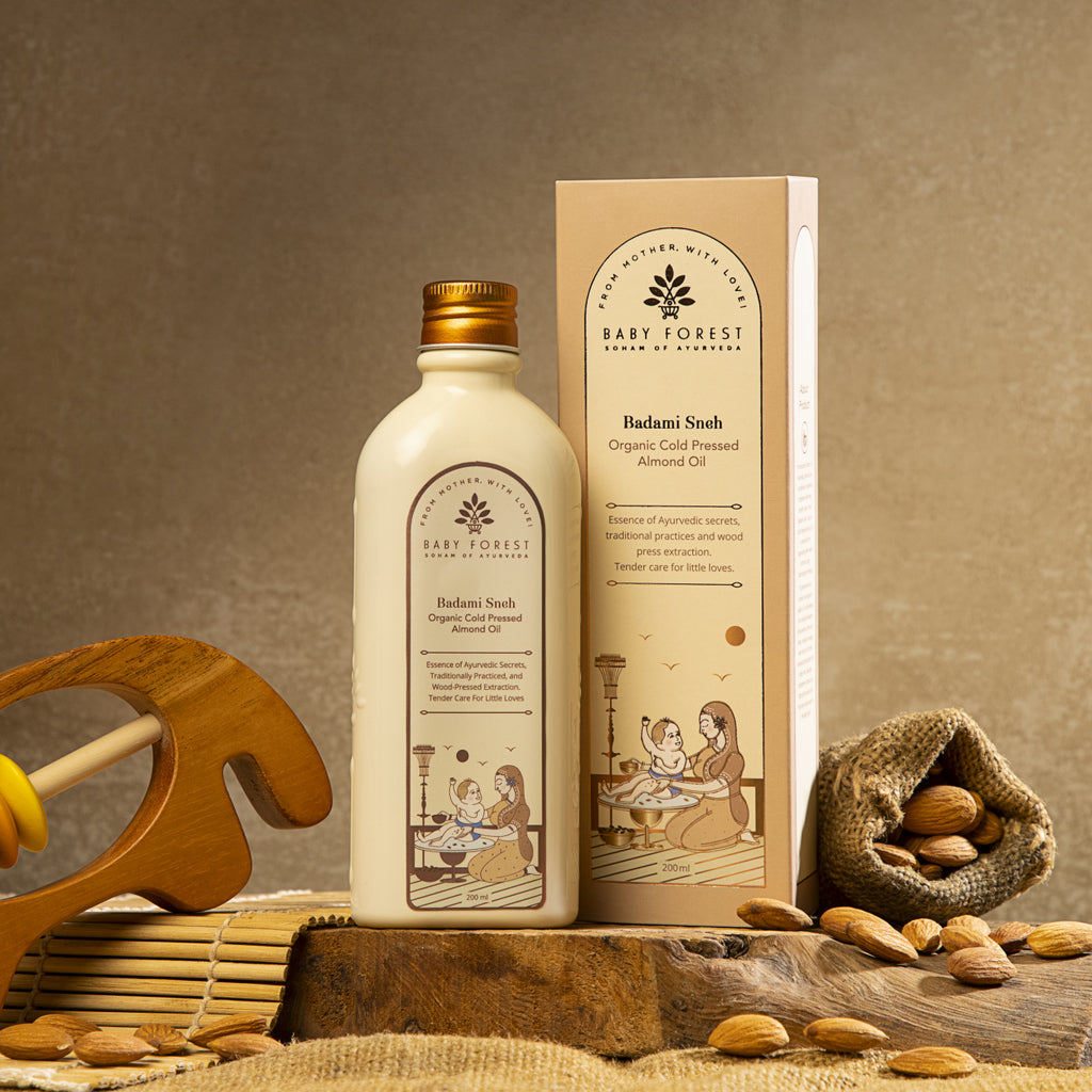 Badami Sneh- Organic Cold Pressed Almond Oil