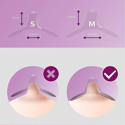 NIPPLE PROTECTION SHIELD 15MM [SCF153/01] [PHILIPS]