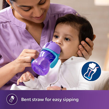 Straw Cups 200ml 9m+ Assorted Colour [SCF796/00] [PHILIPS]