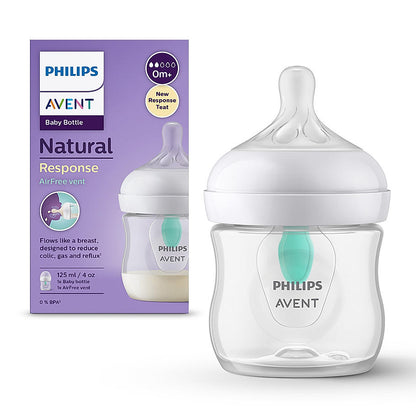 Natural response with airfree vent bottle 4OZ/125ml SINGLE PACK [SCY670/01] [PHILIPS]