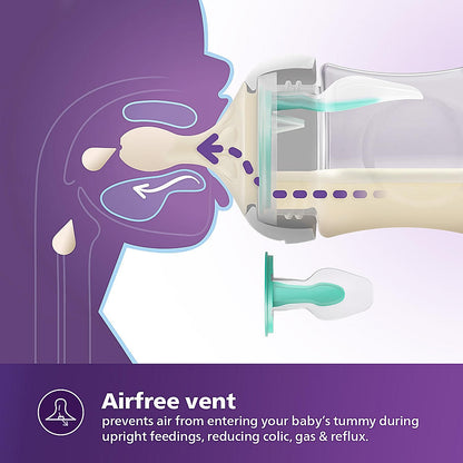Natural response with airfree vent bottle 9OZ/260ml SINGLE PACK [SCY673/01] [PHILIPS]