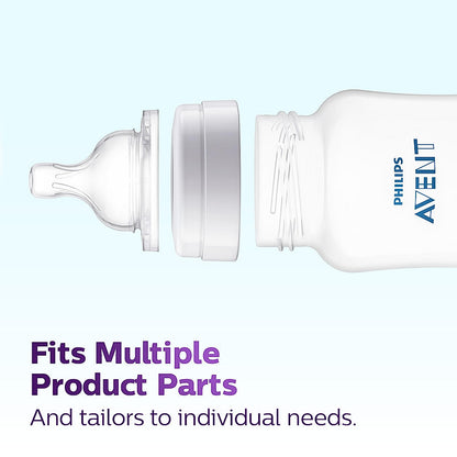 TEAT NEWBORN 1 HOLE TWIN PACK [SCY761/02] [PHILIPS]