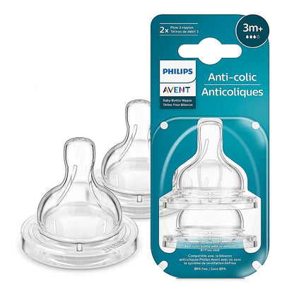 TEAT MEDIUM FLOW, 3 HOLES NORMAL [SCY763/02] [PHILIPS]