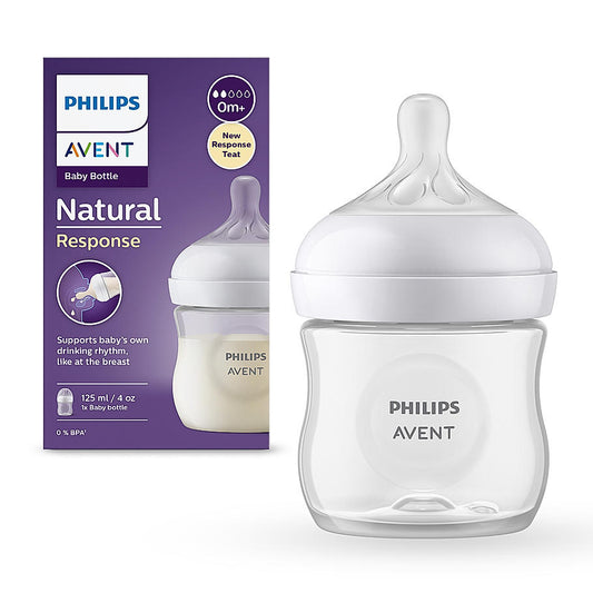 BOTTLE NATURAL 3.0 4OZ/125ml INDIA SINGLE PACK [SCY900/01] [PHILIPS]