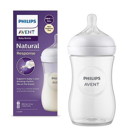 BOTTLE NATURAL 3.0 9OZ/260ml INDIA SINGLE PACK [SCY903/01] [PHILIPS]