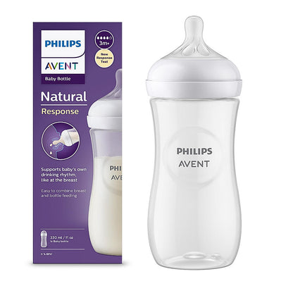 BOTTLE NATURAL 3.0 9OZ/260ml INDIA SINGLE PACK BLUE WITH IMAGE [SCY906/01] [PHILIPS]