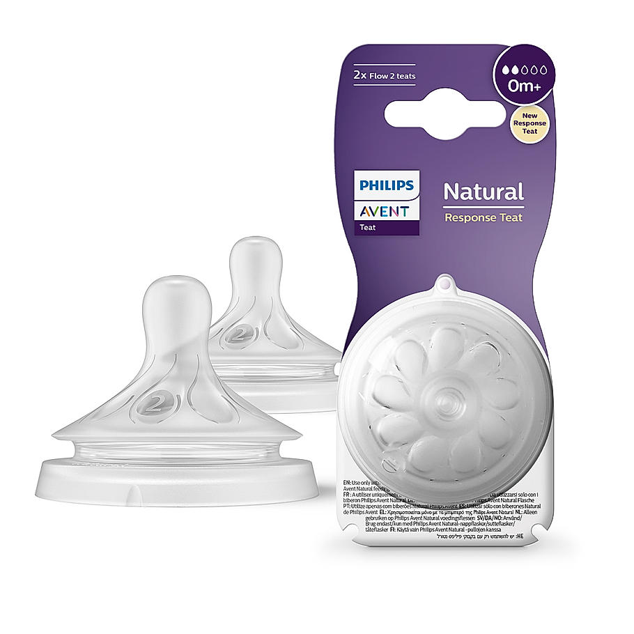TEAT NATURAL 3.0 SLOW FLOW 1M PLUS 2P [SCY962/02] [PHILIPS]