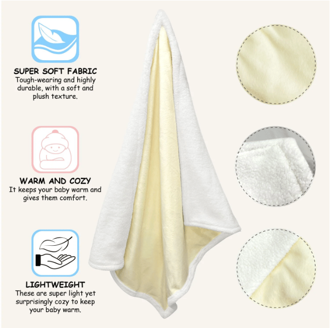 Abracadabra Chamois blanket Beige