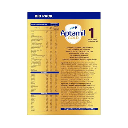 Aptamil Gold Stage 1- 1.2kg Big pack