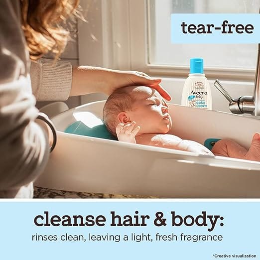 AVEENO BABY DAILY MOISTURE WASH AND SHAMPOO 354 ML