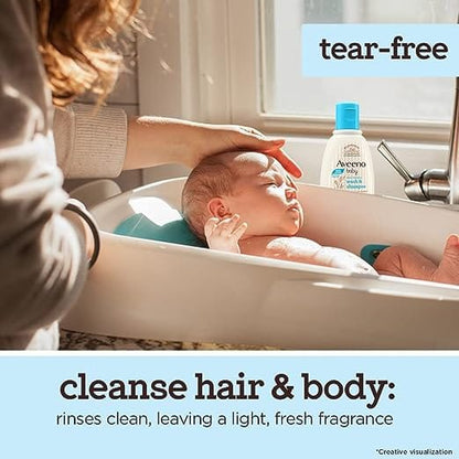 AVEENO BABY DAILY MOISTURE WASH AND SHAMPOO 354 ML