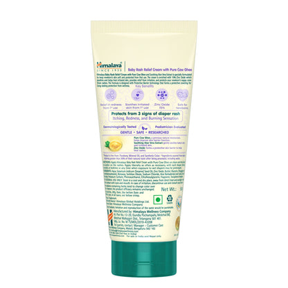 Himalaya Baby Rash relief cream with pure cow ghee (50 ml)