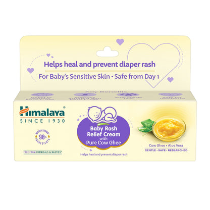 Himalaya Baby Rash relief cream with pure cow ghee (50 ml)
