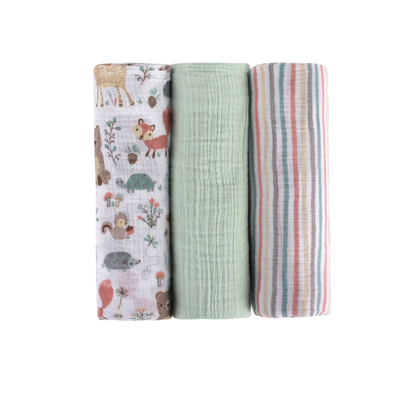 Abracadabra Swaddles (Set of 3) - Bambi & Friends Pack of 3