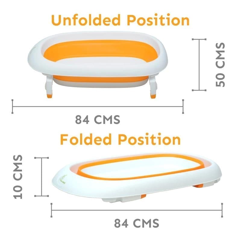 R for Rabbit Bubble Double Elite Bath Tub Orange