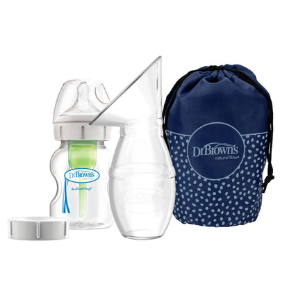 Dr. Brown's One-Piece Silicone Breast Pump With 150 Ml Pp W-N Options+ Baby Bottle