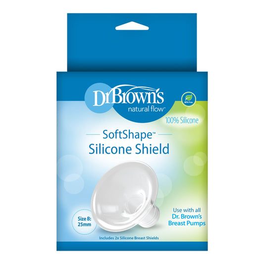 Dr. Brown's Soft Shape Silicone Shield, Size B, 2-Pack