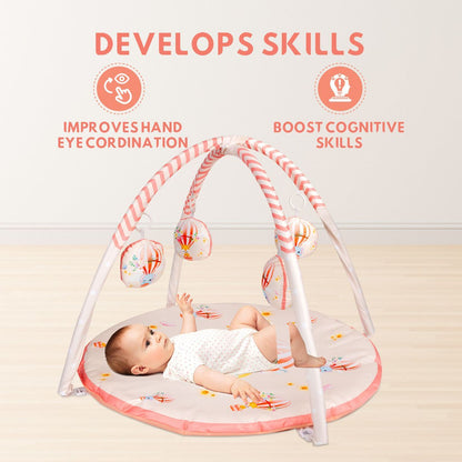 R for Rabbit First Play Cozy Play Gym Elevate Your Baby's Playtime Experience Pink
