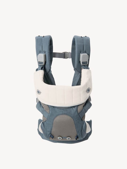 Joie Savvy 4-in-1 Baby Carrier, Comfort & Convenience, Suitable from 3.5 to 15 kg, Soft Mercerized Cotton, Magnetic Buckles, Sun Hood & Windshield, Ergonomic Design