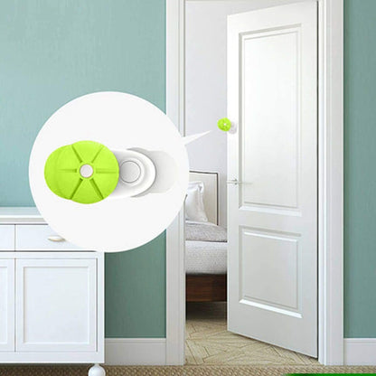 BAYBEE Baby Safety Products Door Stopper for Child Proofing Products-Kids Protector Gate Lock for Babies- Infant Finger Pinch Corner Guard Locks Pack of 4 (Green)