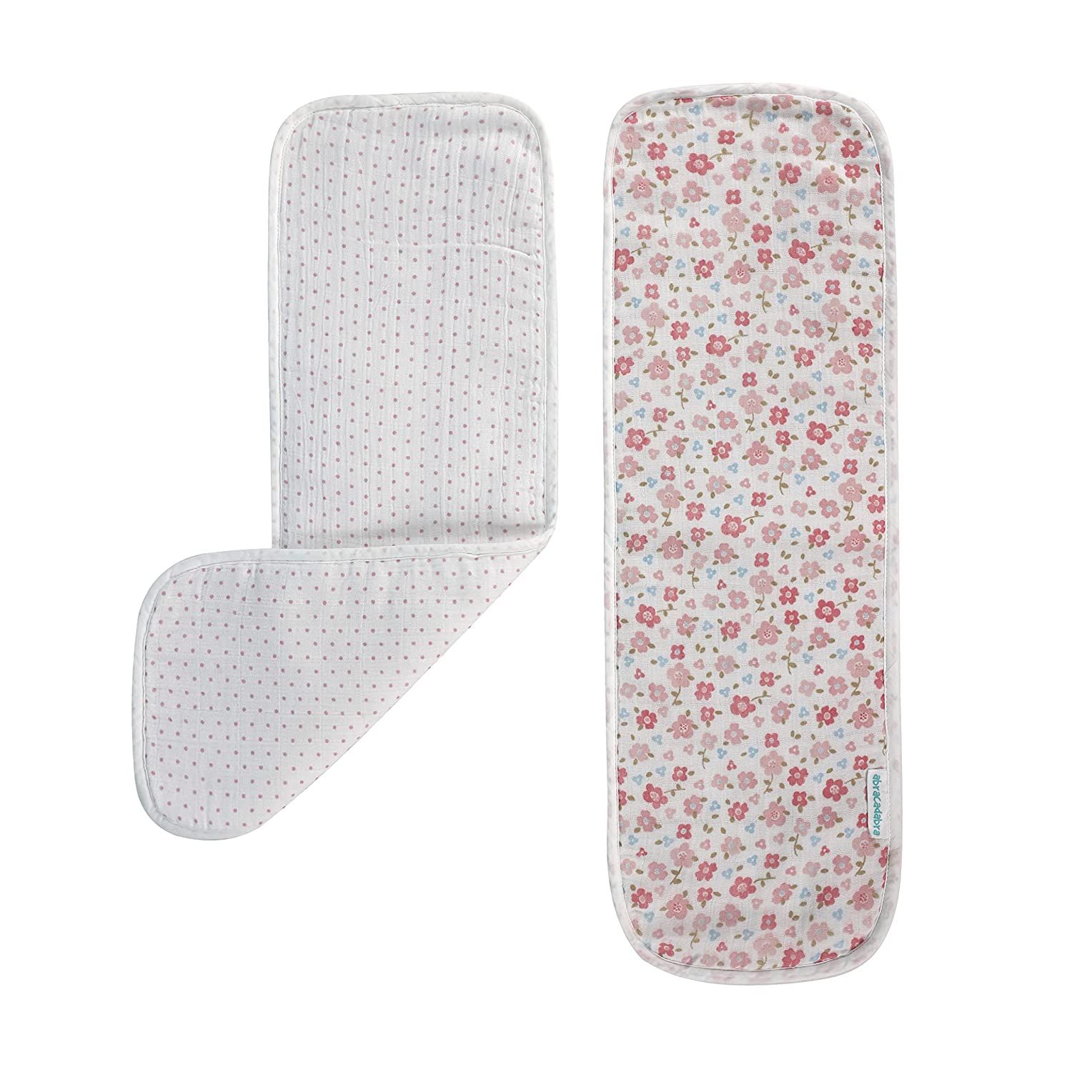 Abracadabra Muslin Burp Pad - Vintage floral Pack of 2