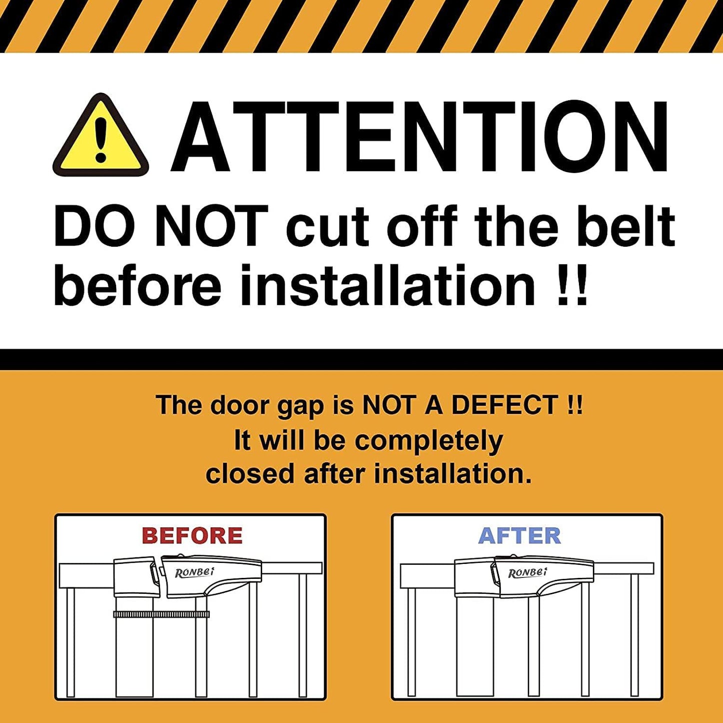 Baybee Auto Close Safety Gate Extension Toddlers Gate for Stairs Easy Install Pressure/Hardware Mounted Dog Fence for House Auto Closed Walk-Thru Pet Gate for Doorways | Black (75-85+10 cm)