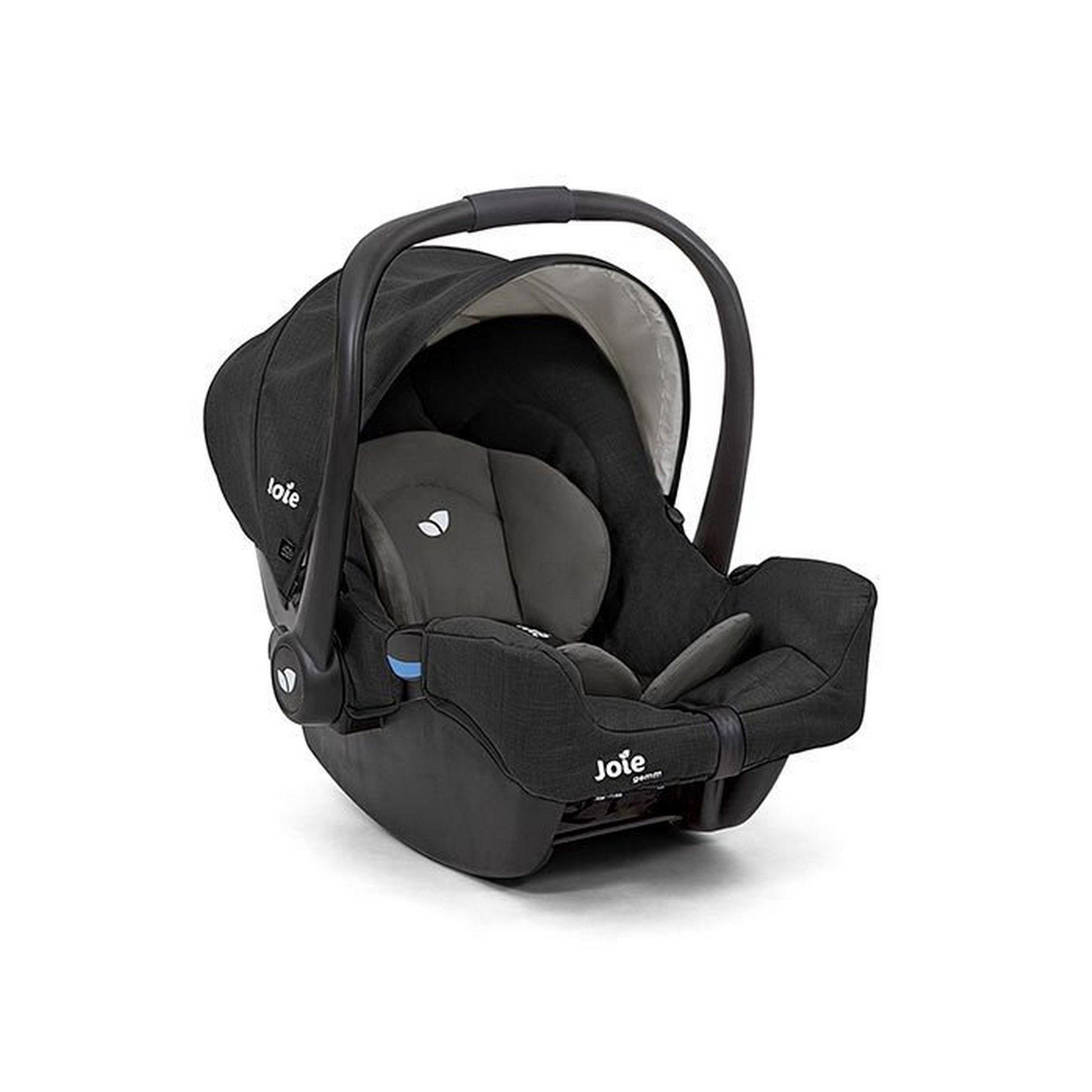 Joie GEMM Infant Car Seat - Carry Cot for Newborn Baby with Canopy (Rearward Facing, Group 0+, 0-13 kg), Shale (C0911AGSHA000)
