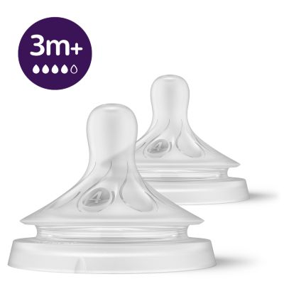 PHILIPS TEAT NATURAL 3.0 FAST FLOW 6M PLUS 2P [SCY964/02]
