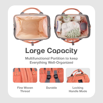 R for Rabbit Caramello Diaper Bag Smart And Fashionable Diaper Bag For Moms Pink