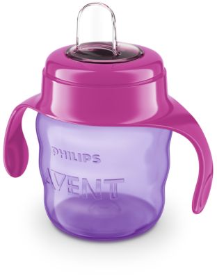 Spout Cups 9oz/200ml 6m+ Pink [SCF551/03] [PHILIPS]