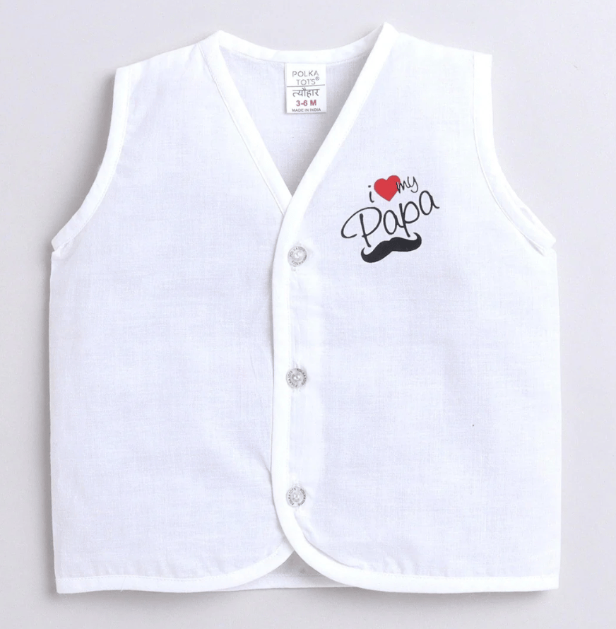 Polka Tots PACK OF 3 S/L Vest (Jabla) - PTSV-9995 - MULTICOLOR - NB