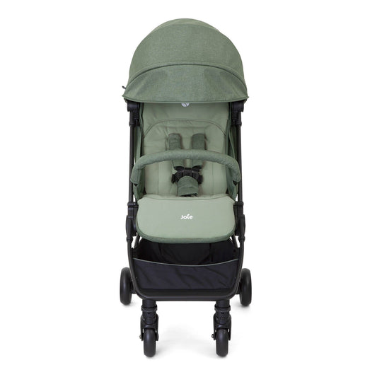 Joie Pact Lightweight Compact Stroller - Pram for Boys and Girls with Lie-Flat Recline, Front Swivel Wheels and UPF 50+ Sun Canopy Stroller for Baby Suitable from Birth to 15kg, Age 0 to 3 Years