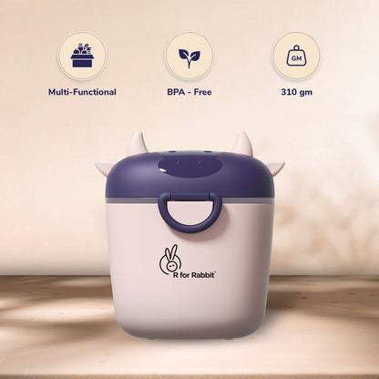 R for Rabbit Portable First Feed Crescent Box