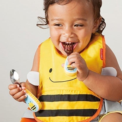 Skip Hop " Zoo Utensils Fork & Spoon Bee"