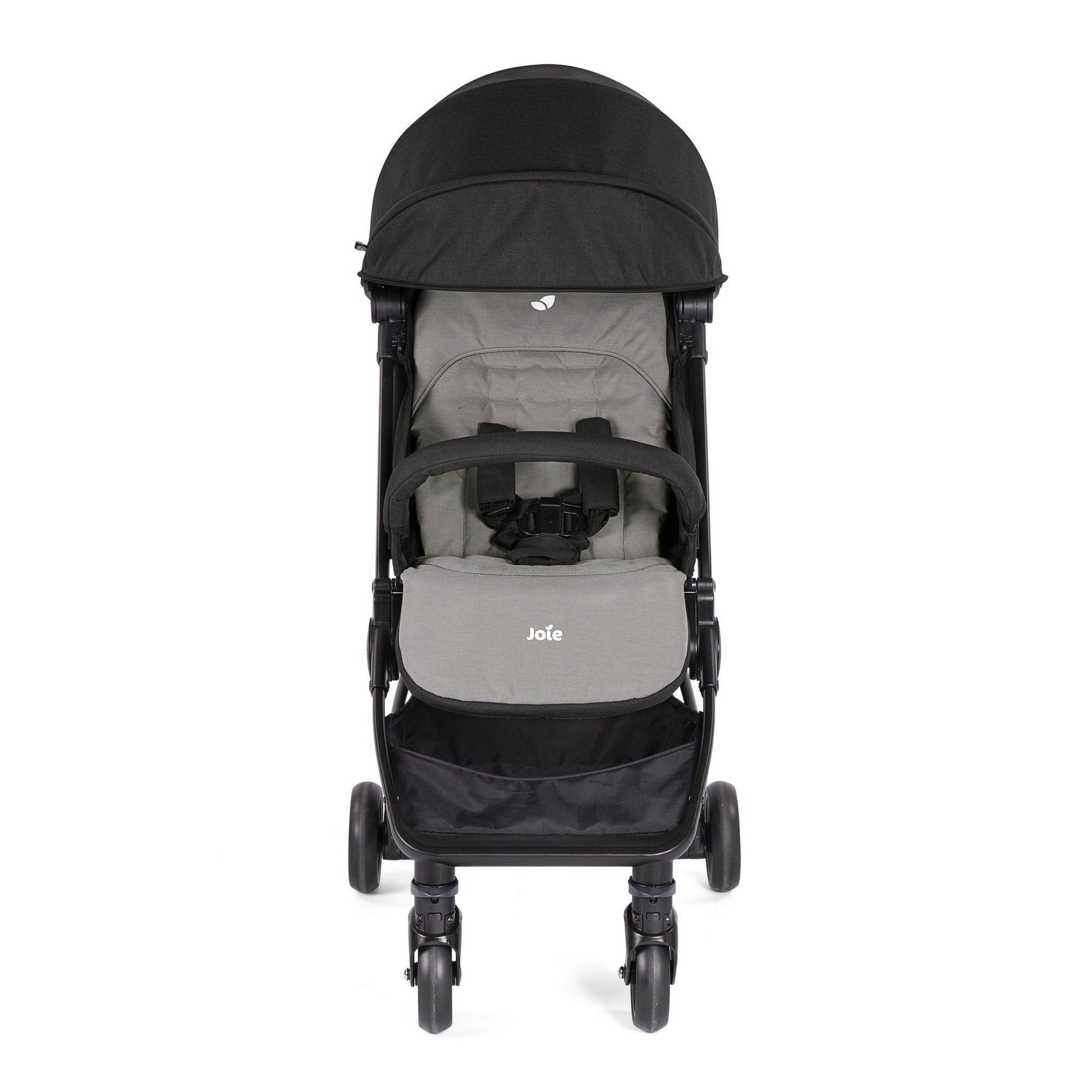 Joie Pact Lightweight Compact Stroller - Pram for Boys and Girls with Lie-Flat Recline, Front Swivel Wheels and UPF 50+ Sun Canopy Stroller for Baby Suitable from Birth to 15kg, Age 0 to 3 Years