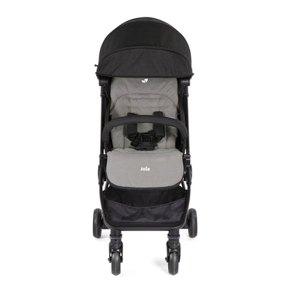 Joie Pact Lightweight Compact Stroller - Pram for Boys and Girls with Lie-Flat Recline, Front Swivel Wheels and UPF 50+ Sun Canopy Stroller for Baby Suitable from Birth to 15kg, Age 0 to 3 Years