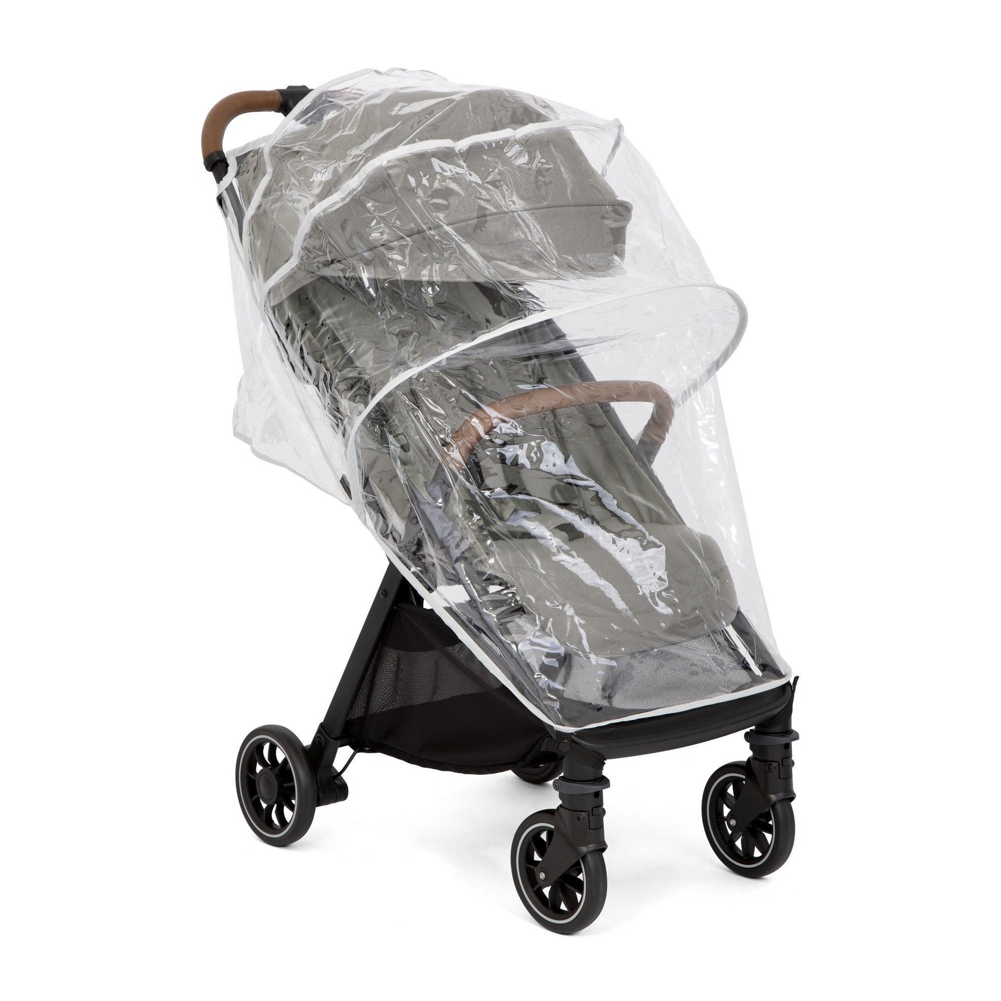 Joie Pact Pro Lightweight Compact Fold Stroller - Pram for Boys and Girls with Custom Recline, Front Swivel Wheels and UPF 50+ Canopy Stroller for Suitable from Birth to 22kg, Age 0 to 4 Years