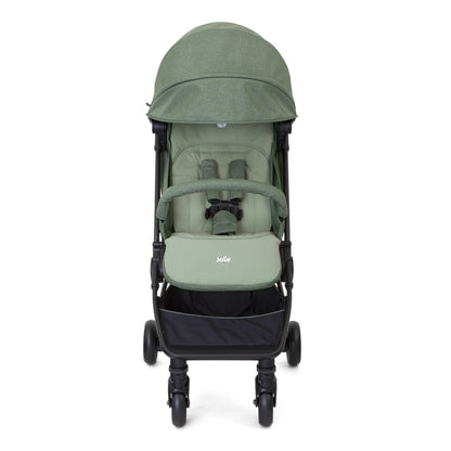 Joie Pact Lightweight Compact Stroller - Pram for Boys and Girls with Lie-Flat Recline, Front Swivel Wheels and UPF 50+ Sun Canopy Stroller for Baby Suitable from Birth to 15kg, Age 0 to 3 Years