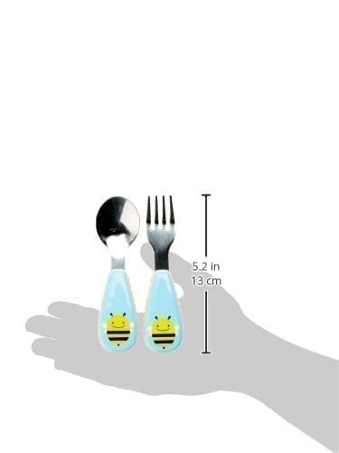 Skip Hop " Zoo Utensils Fork & Spoon Bee"