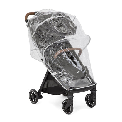 Joie Pact Pro Lightweight Compact Fold Stroller - Pram for Boys and Girls with Custom Recline, Front Swivel Wheels and UPF 50+ Canopy Stroller for Suitable from Birth to 22kg, Age 0 to 4 Years