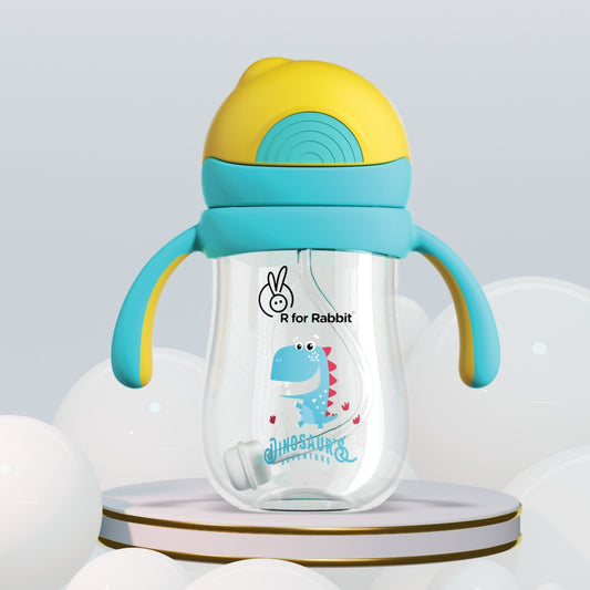 R for Rabbit Tritan Dino straw sipper