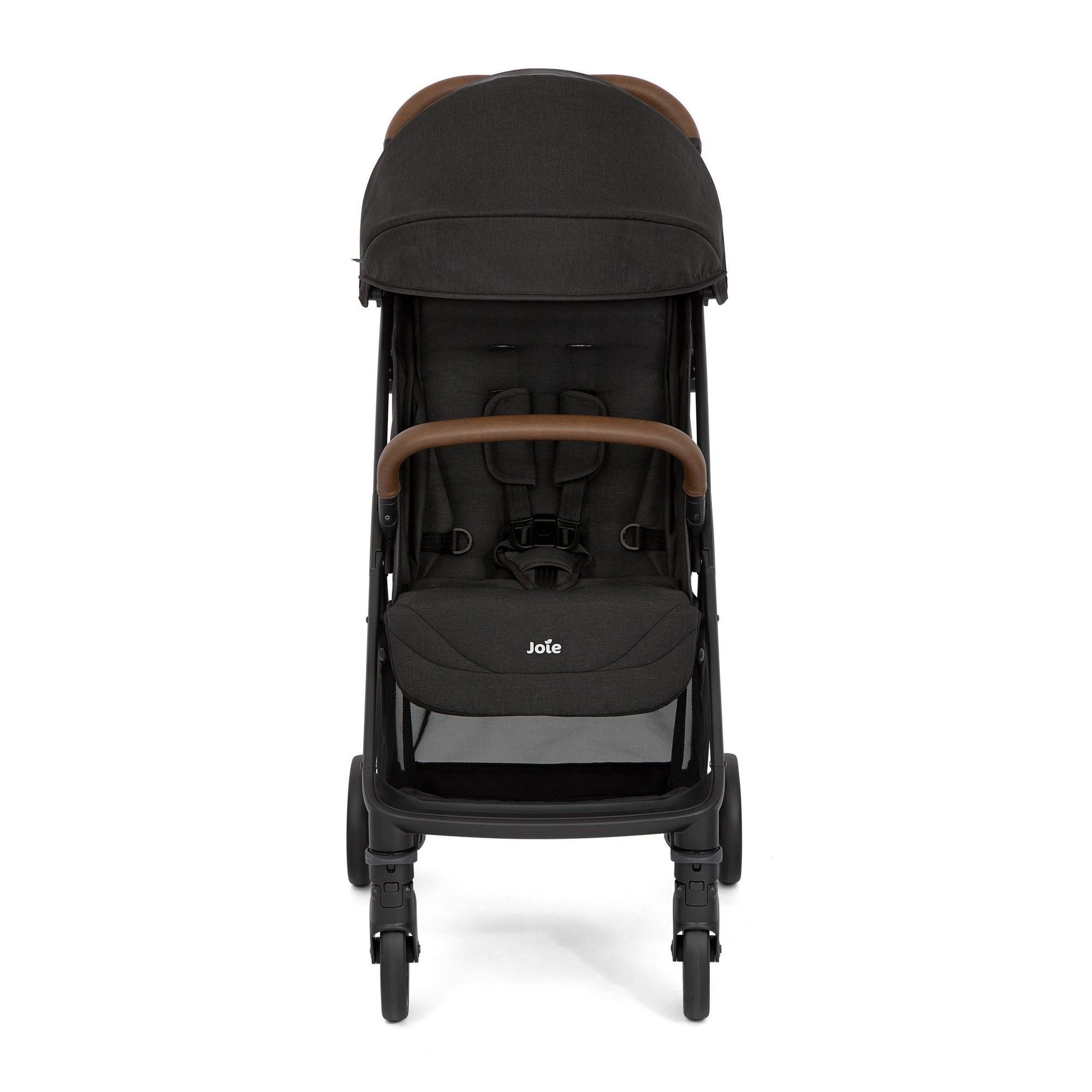 Joie Pact Pro Lightweight Compact Fold Stroller - Pram for Boys and Girls with Custom Recline, Front Swivel Wheels and UPF 50+ Canopy Stroller for Suitable from Birth to 22kg, Age 0 to 4 Years