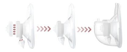 Momcozy Breastfeeding Access Duckbill Valve  for M5*4 Transparent