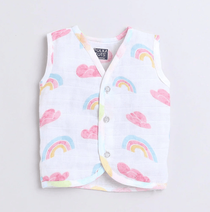Polka TotsS/L Vest (Jabla) - PTSV-10068 - MULTICOLOR - NB
